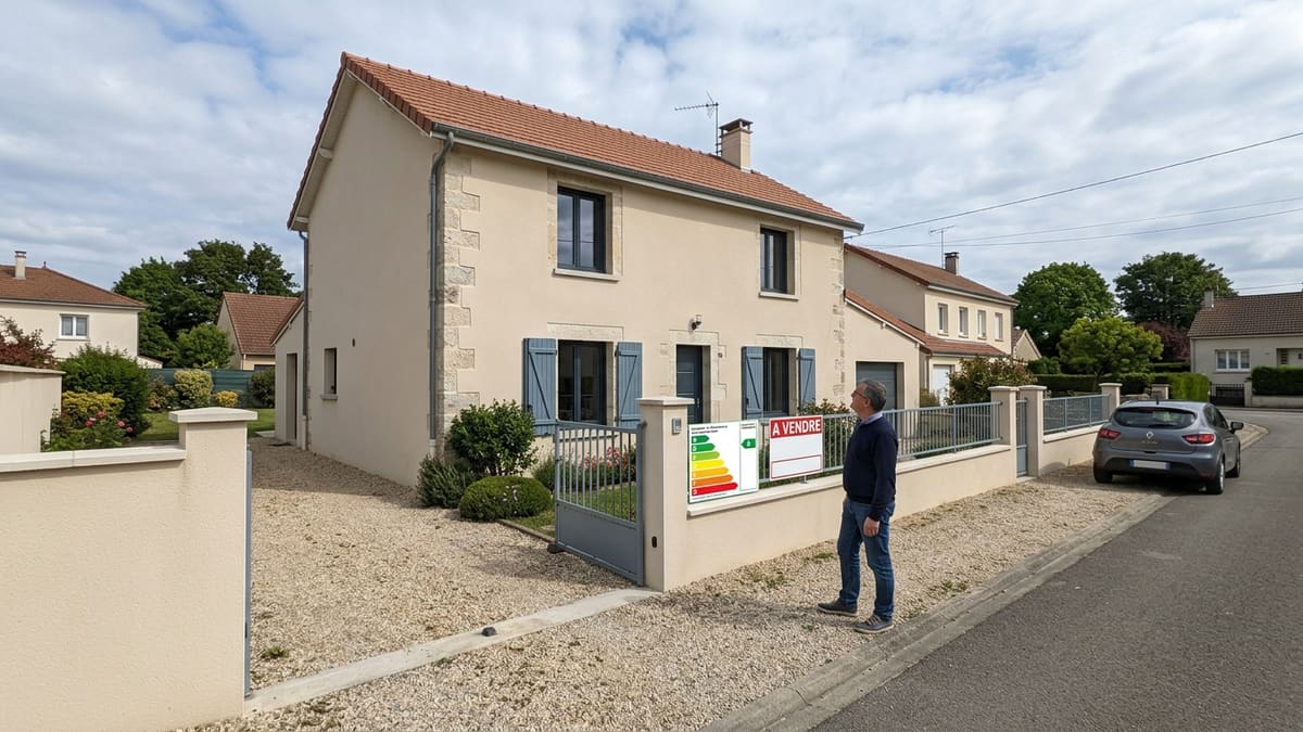 Comparatif isolant toiture et valeur immobilière avec étiquette DPE